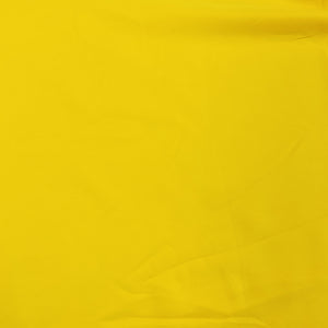 Exclusive Bright Yellow Solid Malai Crepe Fabric