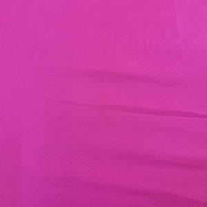 Exclusive Pink Solid Malai Crepe Fabric