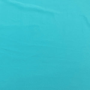 Exclusive Turquoise Green Solid Malai Crepe Fabric