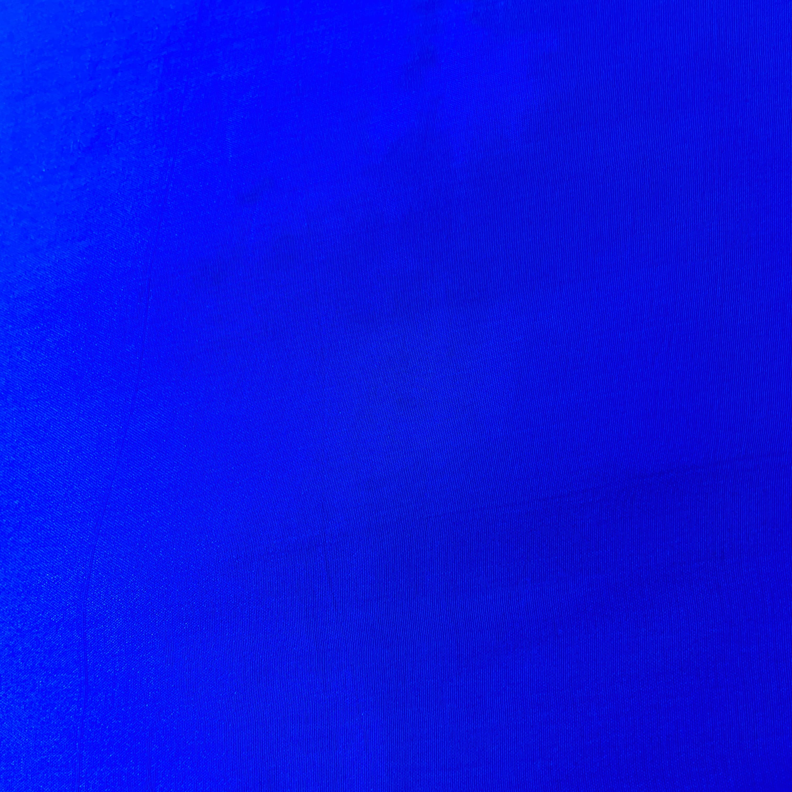 Royal Blue Solid Natural Crepe Fabric 19729
