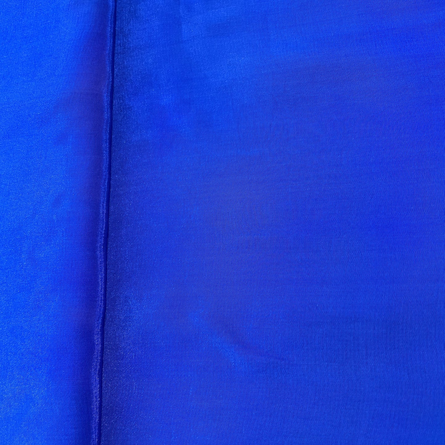 Royal Blue Solid Natural Crepe Fabric 19729