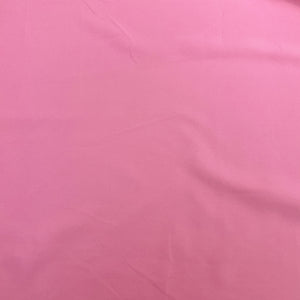 Exclusive Brink Pink Solid Malai Crepe Fabric