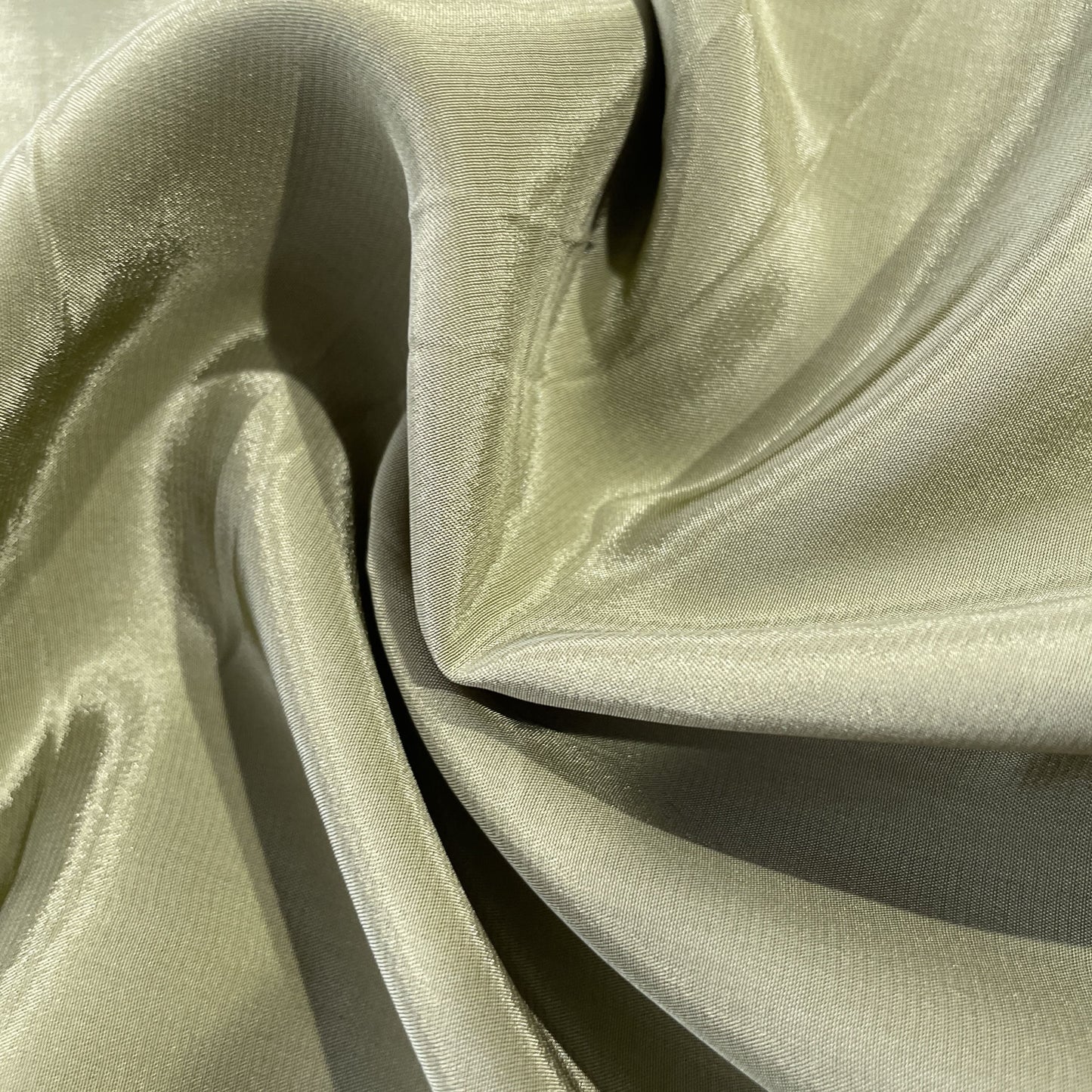 Light Green Solid Natural Crepe Fabric 19736