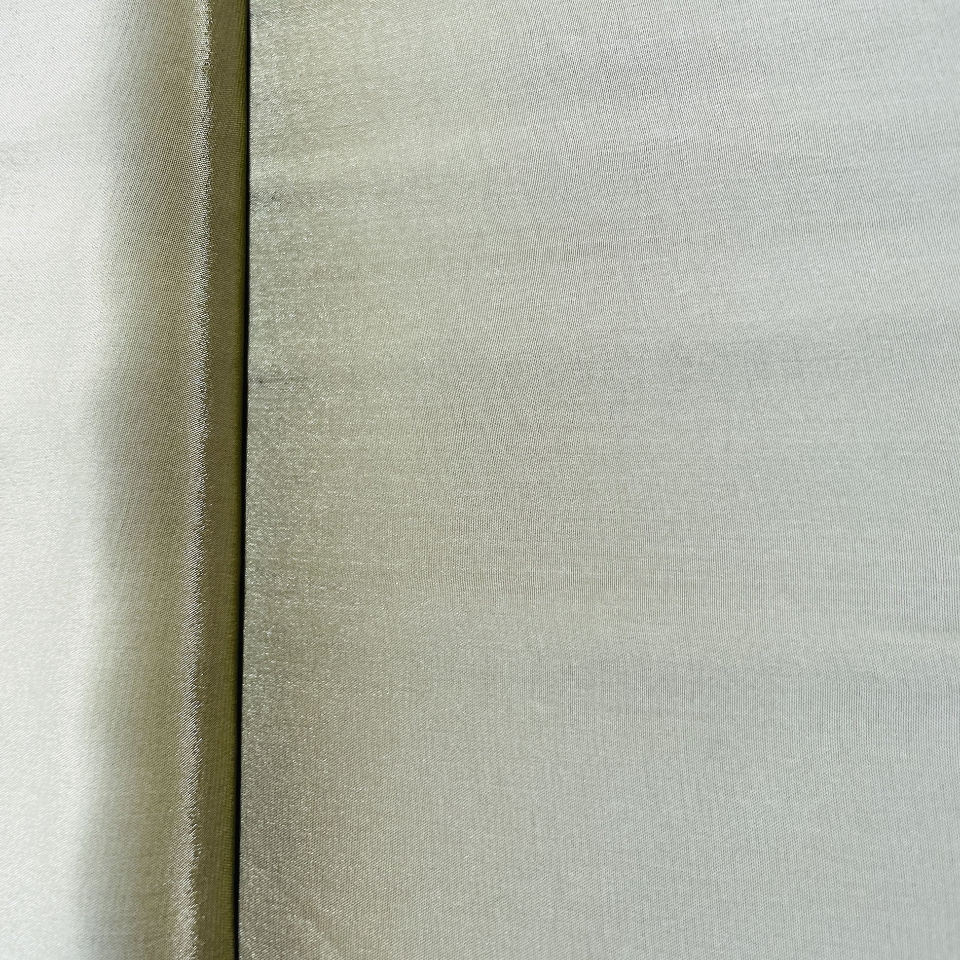 Light Green Solid Natural Crepe Fabric 19736