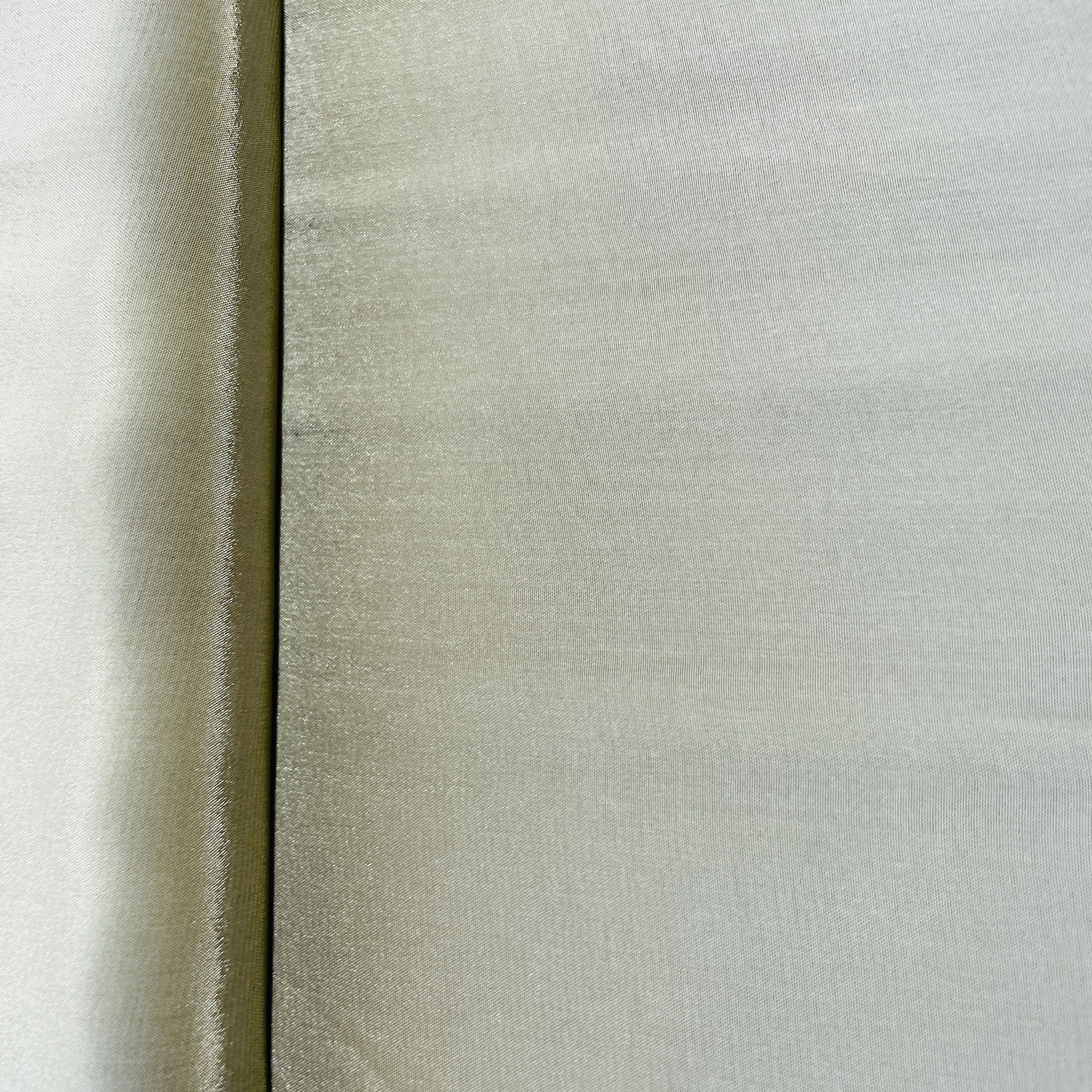Light Green Solid Natural Crepe Fabric 19736