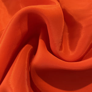 Orange Solid Natural Crepe Fabric 19725