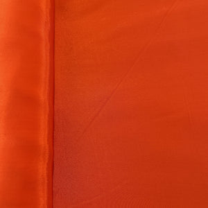 Orange Solid Natural Crepe Fabric 19725