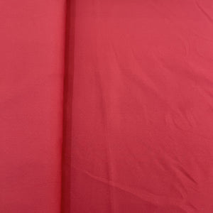 Exclusive Maroon Solid Malai Crepe Fabric