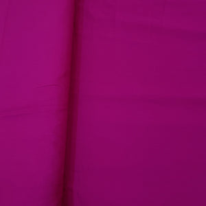Exclusive Magenta Purple Solid Malai Crepe Fabric
