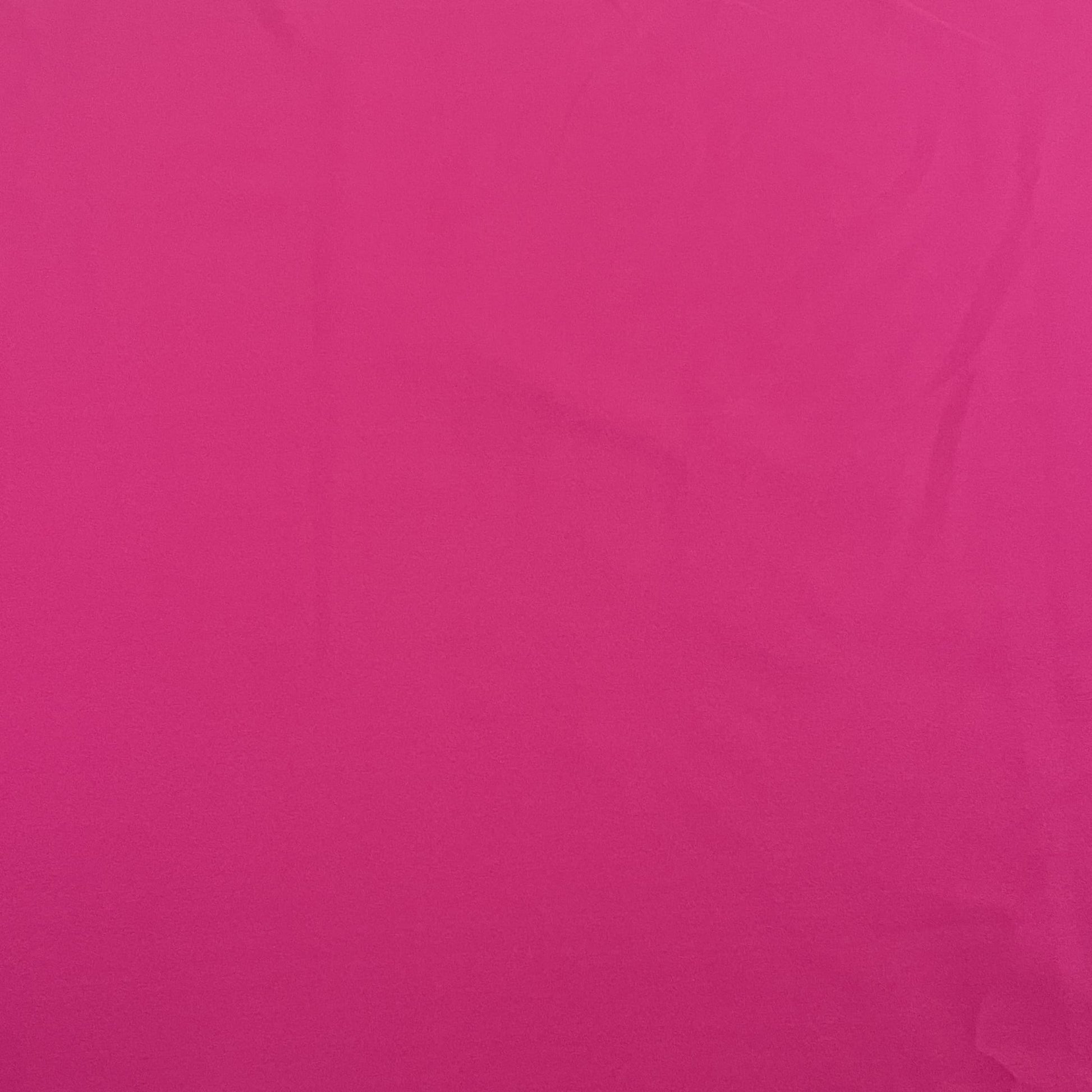 Exclusive Magenta Pink Solid Malai Crepe Fabric