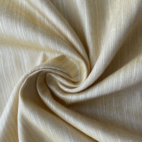 Gold Banarasi Cotton Slub Fabric 15475