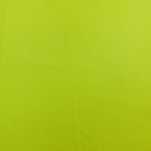 Exclusive Lime Green Solid Malai Crepe Fabric