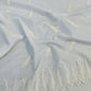 Exclusive Off White Floral Embroidery Dyeable Net Fabric
