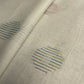 Premium White Multicolor Dobby Embroidery Dyeable Cotton Fabric