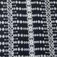 Black White Floral Embroidery Cotton Schiffli Fabric 17252