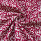 Pink White Abstract Floral Embroidery Cotton Schiffli 17249