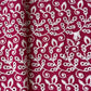 Pink White Abstract Floral Embroidery Cotton Schiffli 17249