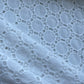 White Floral Hakoba Cotton Fabric 12280