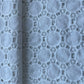 White Floral Hakoba Cotton Fabric 12280