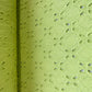 Lime Green Floral Embroidery Cotton Schiffli Fabric 13822