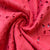 Orange Floral Embroidery Cotton Schiffli Fabric 13821