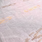 Premium Pink Multicolor Ikkat Dobby Embroidery Cotton Fabric