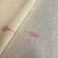 Premium Yellow Ikkat Dobby Embroidery Cotton Fabric