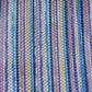 Blue Stripe Print Cotton Crochet Fabric 13600