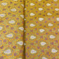 Exclusive Yellow Traditional Print Tanchui Jamewar Silk Fabric