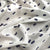 Premium Cream Blue Buti Dobby Embroidery Cotton Fabric