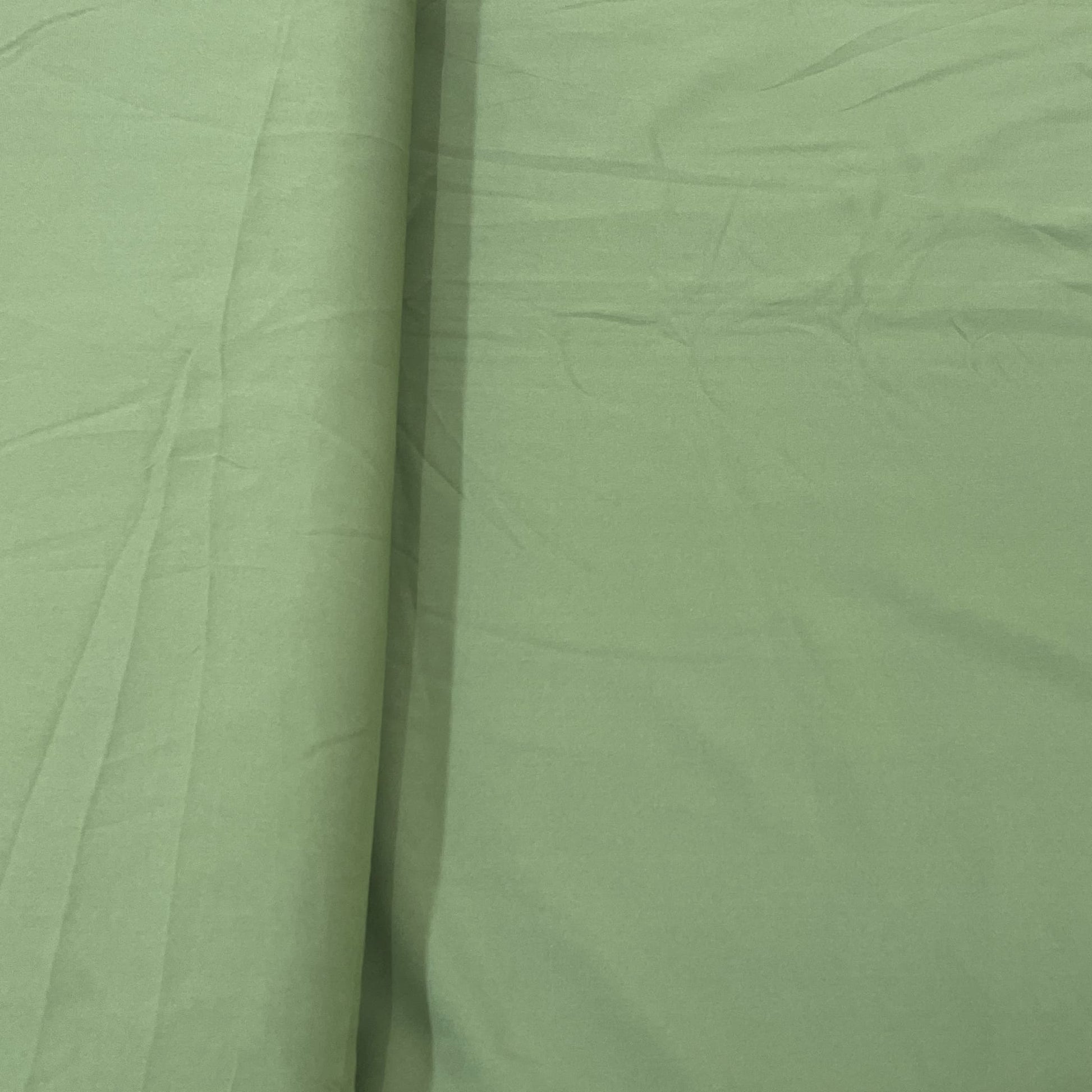 Exclusive Jungle Green Solid Malai Crepe Fabric