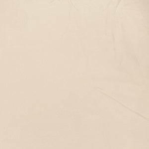 Exclusive Latte Cream Solid Malai Crepe Fabric