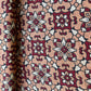 Orange Ajrakh Print Modal Satin Fabric 18183