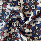 Cream Ajrakh Print Modal Satin Fabric 18181