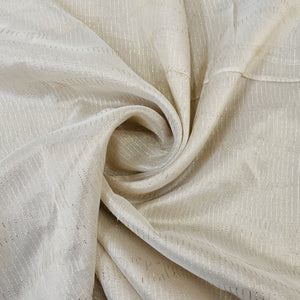 Exclusive Cream & Golden Chanderi Zari Jacquard fabric