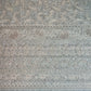 Premium  Mint Green Paisley Sequence Embroidery Georgette Chikankari Fabric