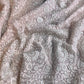 Premium  Pink Floral Sequence Embroidery Georgette Chikankari Fabric
