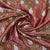Exclusive Red Traditional Print Tanchui Jamewar Silk Fabric
