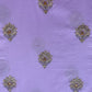 Purple Mirror Buti Embroidery Cotton Fabric 11520