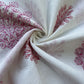 Green Traditional Print Cotton Satin Fabric - TradeUNO