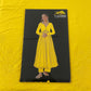 Yellow Floral Embroidery Cotton Fabric - TradeUNO