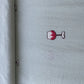 Exclusive White Geometrical Sequence Embroidery Georgette Fabric