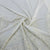 Exclusive White Traditional Chikankari Work Dyeable Georgette Fabric