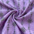 Purple Sequins Embroidery Cotton Fabric 15524
