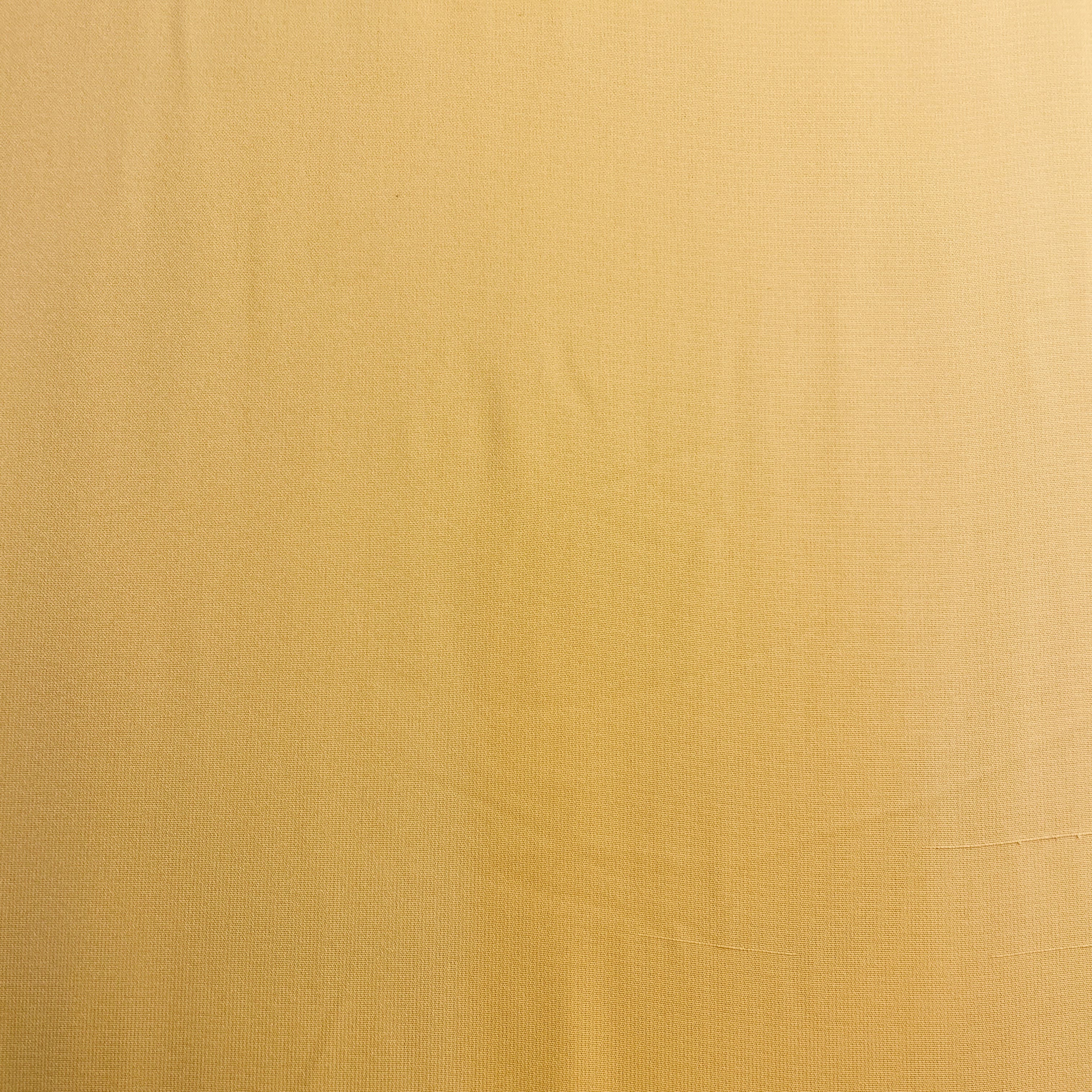 Premium Cream Solid Heavy Crepe Fabric