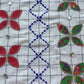 Exclusive Sky Blue Imported Beads Embroidery Net Fabric