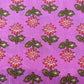 Pink Floral Print Cotton Fabric Cotton Fabric 5250
