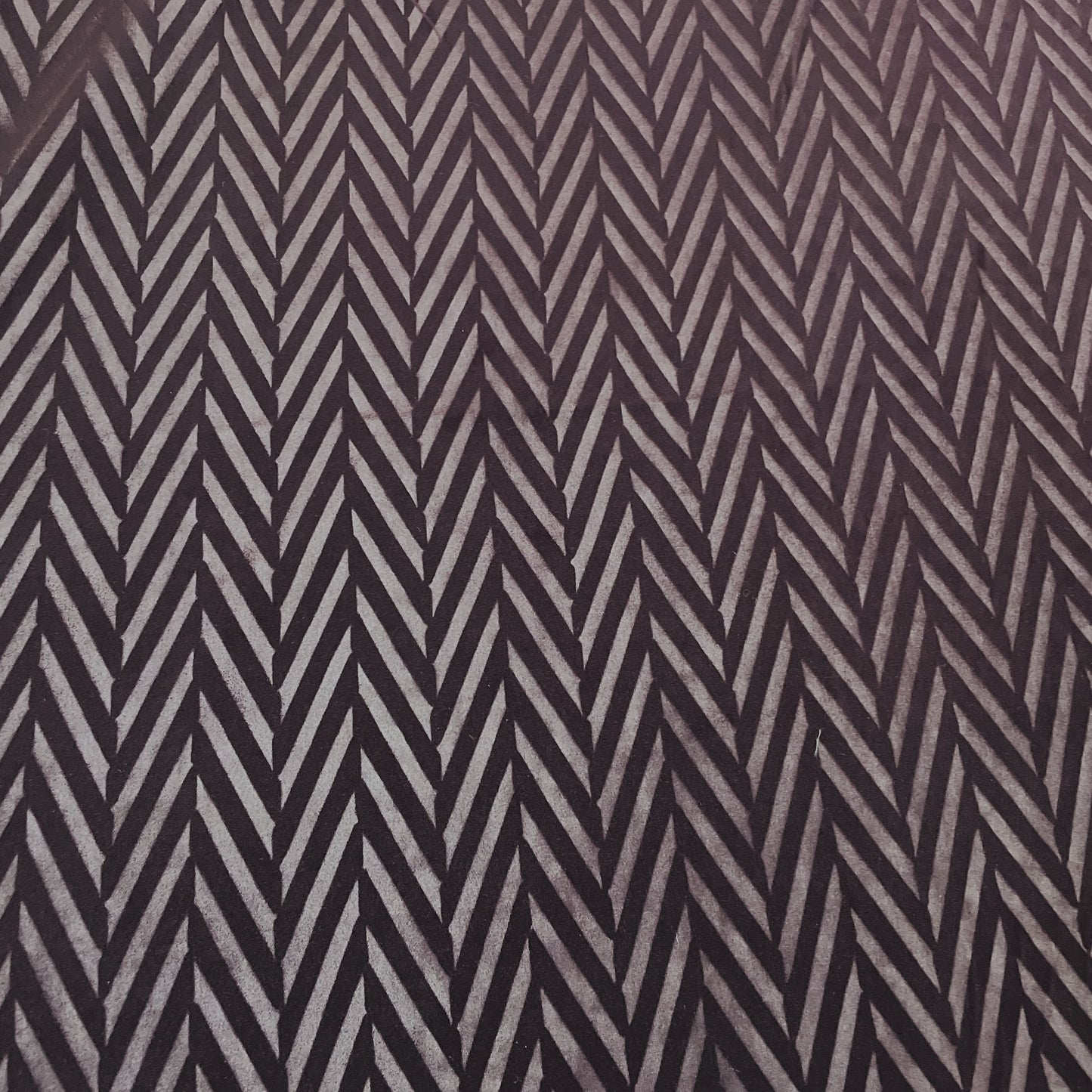 Exclusive Wine Stripe Print Crepe Fabric