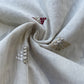 Exclusive Black Stripe Print Crepe Fabric