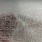 Premium Peach Pink Heavy Pearl Sequins CutDana Embroidery Net Fabric